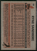 1983 Topps Ryne Sandberg Rookie #83