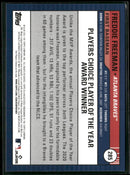 2021 Topps Big League Black and White Freddie Freeman #/50 #285