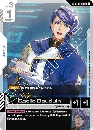 Gaelio Bauduin (GD02-099) - Dual Impact