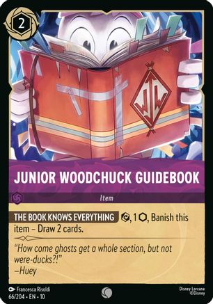 Junior Woodchuck Guidebook (66/204) - Whispers in the Well Cold Foil