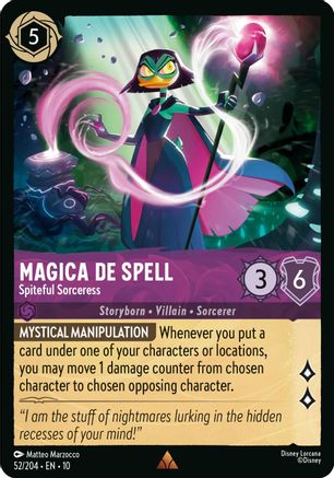 Magica De Spell - Spiteful Sorceress (52/204) - Whispers in the Well