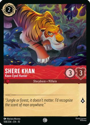 Shere Khan - Keen-Eyed Hunter (108/204) - Whispers in the Well