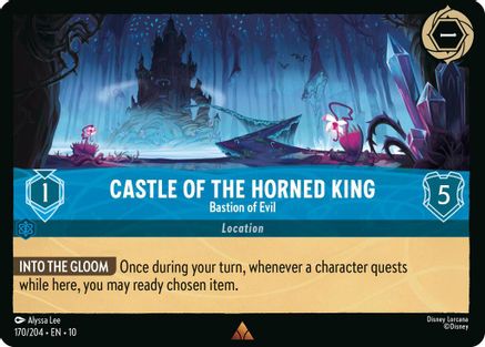 Castle of the Horned King - Bastion of Evil (170/204) - Whispers in the Well Cold Foil