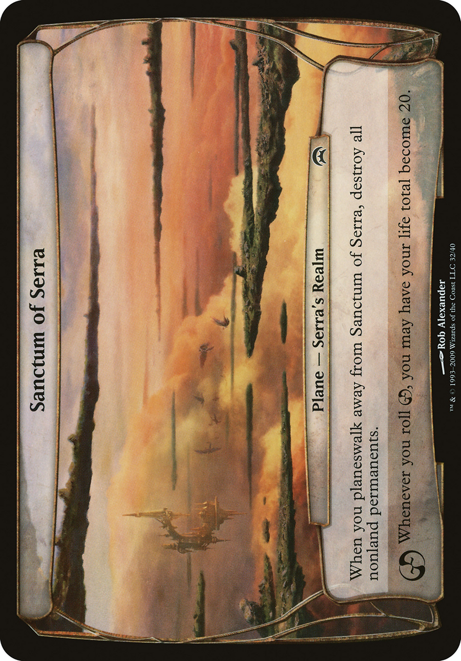 Sanctum of Serra (OVER-032) - Planechase Planes
