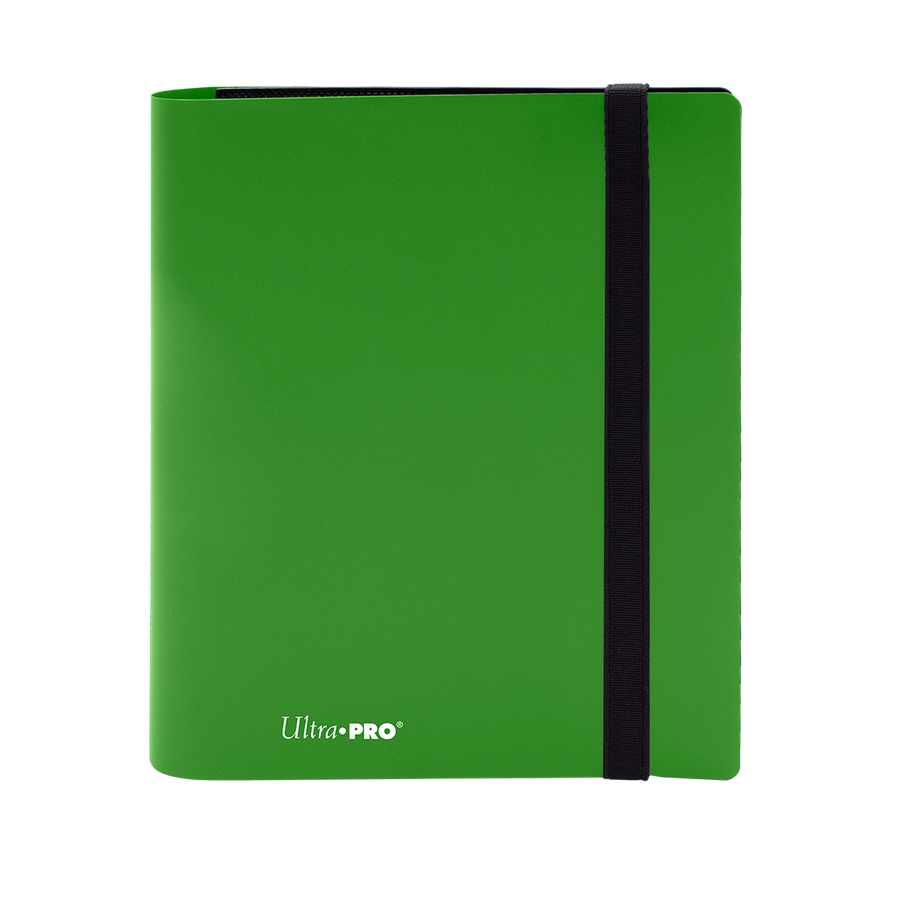 Ultra PRO: 4-Pocket PRO-Binder - Eclipse (Lime Green)