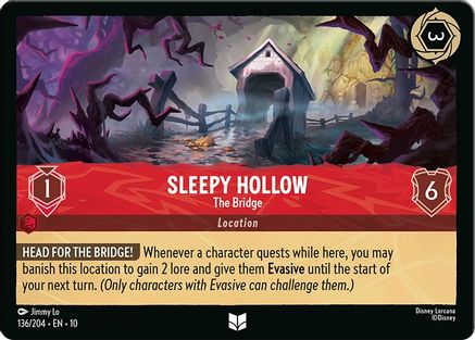 Sleepy Hollow - The Bridge (136/204) - Whispers in the Well Cold Foil