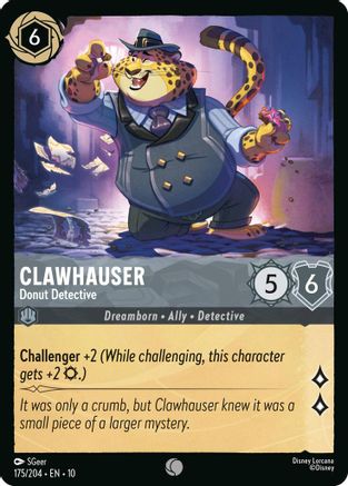 Clawhauser - Donut Detective (175/204) - Whispers in the Well