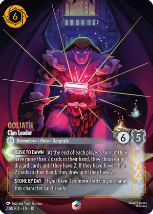 Goliath - Clan Leader (Enchanted) (238/204) - Whispers in the Well Holofoil