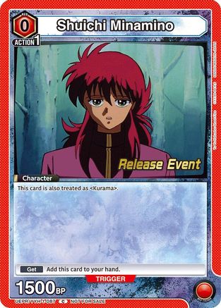 Shuichi Minamino (UEPR/YYH-1-087) - UE13BT Yu Yu Hakusho Ghost Files Release Event Cards