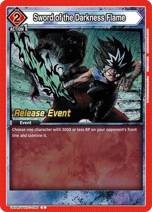 Sword of the Darkness Flame (UEPR/YYH-1-096) - UE13BT Yu Yu Hakusho Ghost Files Release Event Cards