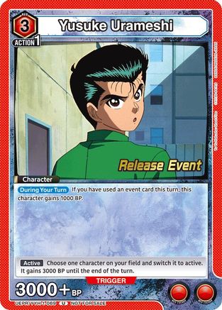 Yusuke Urameshi (069) (UEPR/YYH-1-069) - UE13BT Yu Yu Hakusho Ghost Files Release Event Cards