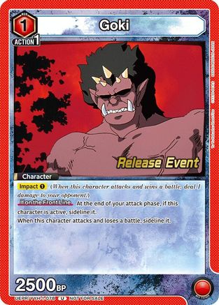 Goki (078) (UEPR/YYH-1-078) - UE13BT Yu Yu Hakusho Ghost Files Release Event Cards