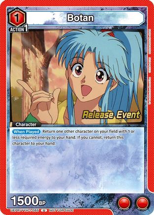 Botan (085) (UEPR/YYH-1-085) - UE13BT Yu Yu Hakusho Ghost Files Release Event Cards