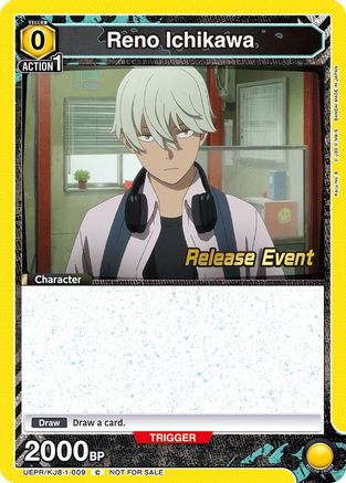 Reno Ichikawa (009) (UEPR/KJ8-1-009) - UE12BT Kaiju No 8 Release Event Cards
