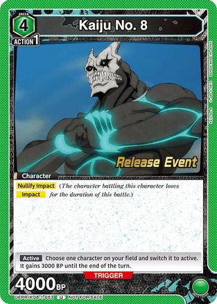 Kaiju No. 8 (053) (UEPR/KJ8-1-053) - UE12BT Kaiju No 8 Release Event Cards