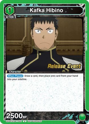 Kafka Hibino (061) (UEPR/KJ8-1-061) - UE12BT Kaiju No 8 Release Event Cards