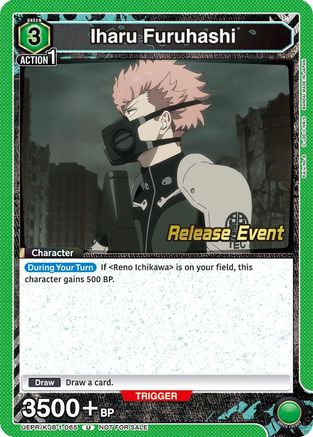 Iharu Furuhashi (065) (UEPR/KJ8-1-065) - UE12BT Kaiju No 8 Release Event Cards