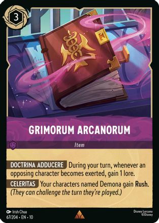 Grimorum Arcanorum (67/204) - Whispers in the Well Cold Foil