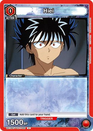 Hiei (080) (Box Topper Foil) (UE13BT/YYH-1-080) - UE13BT Yu Yu Hakusho Ghost Files Foil