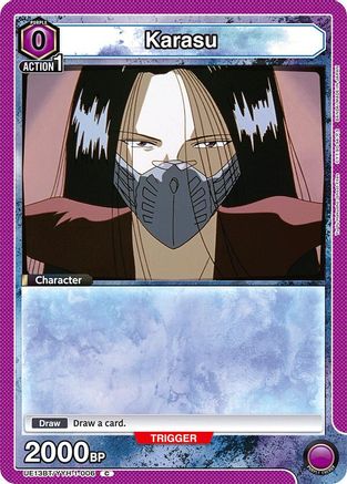 Karasu (006) (Box Topper Foil) (UE13BT/YYH-1-006) - UE13BT Yu Yu Hakusho Ghost Files Foil