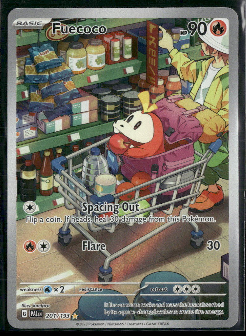 SV02: Paldea Evolved Fuecoco #201/193