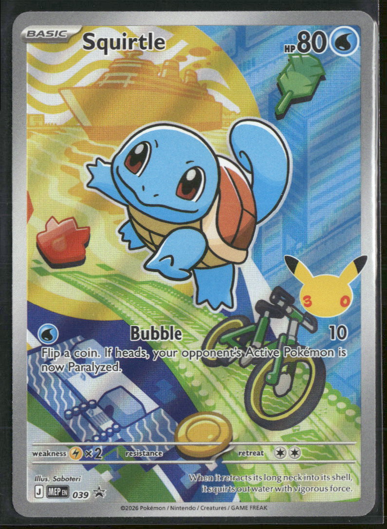 ME: Mega Evolution Promo Squirtle #039