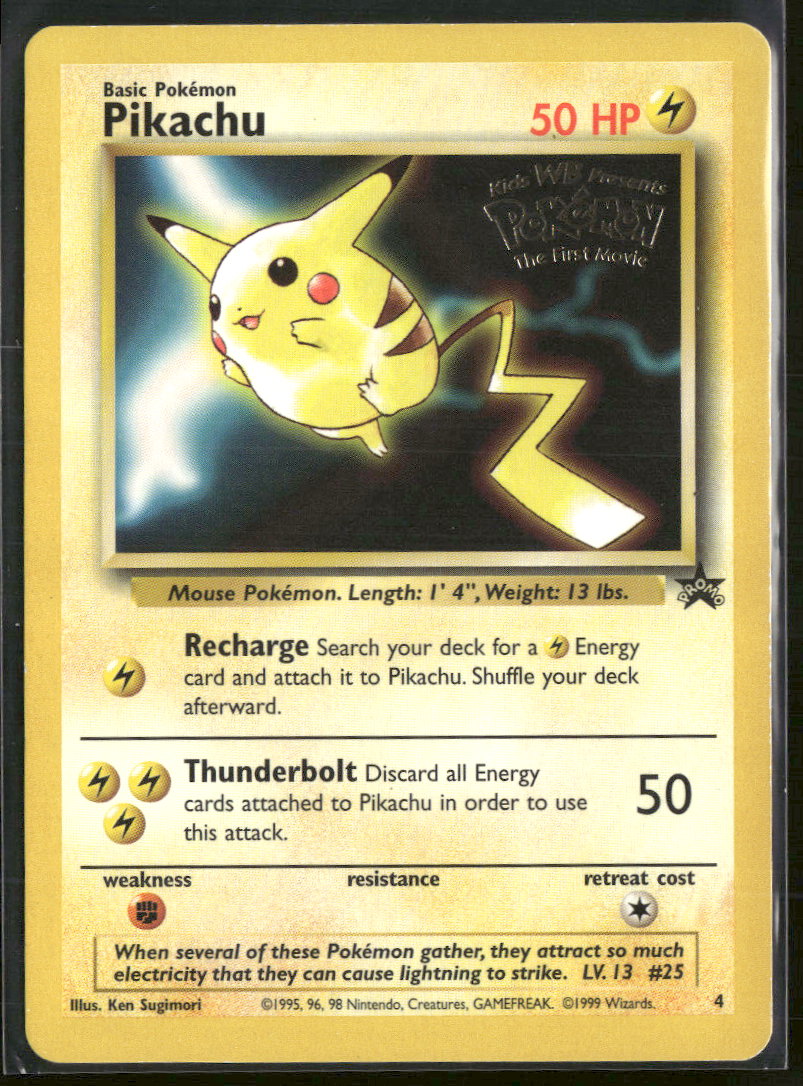 WoTC Promo Pikachu (Movie Promo) #04/53