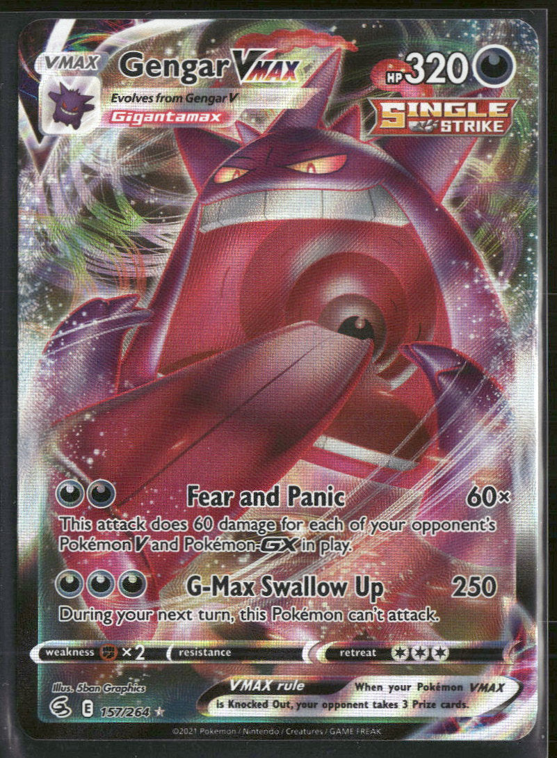 SWSH08: Fusion Strike Gengar VMAX #157/264