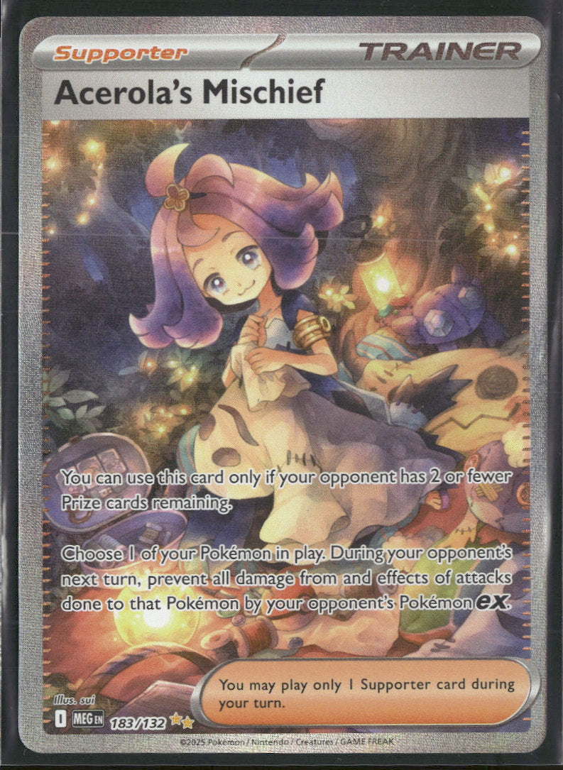 ME01: Mega Evolution Acerola's Mischief #183/132