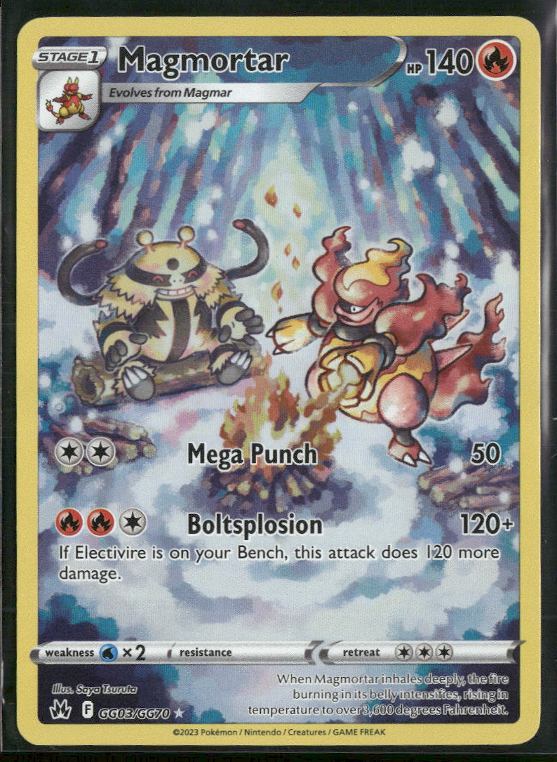 SWSH: Crown Zenith: Galarian Gallery Magmortar #GG03/GG70