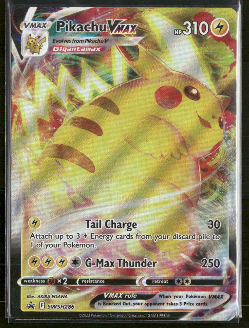 SWSH: Sword & Shield Promo Cards Pikachu VMAX #SWSH286
