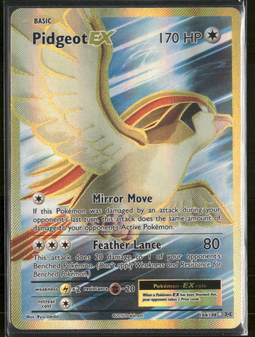 XY - Evolutions Pidgeot EX (Full Art) #104/108