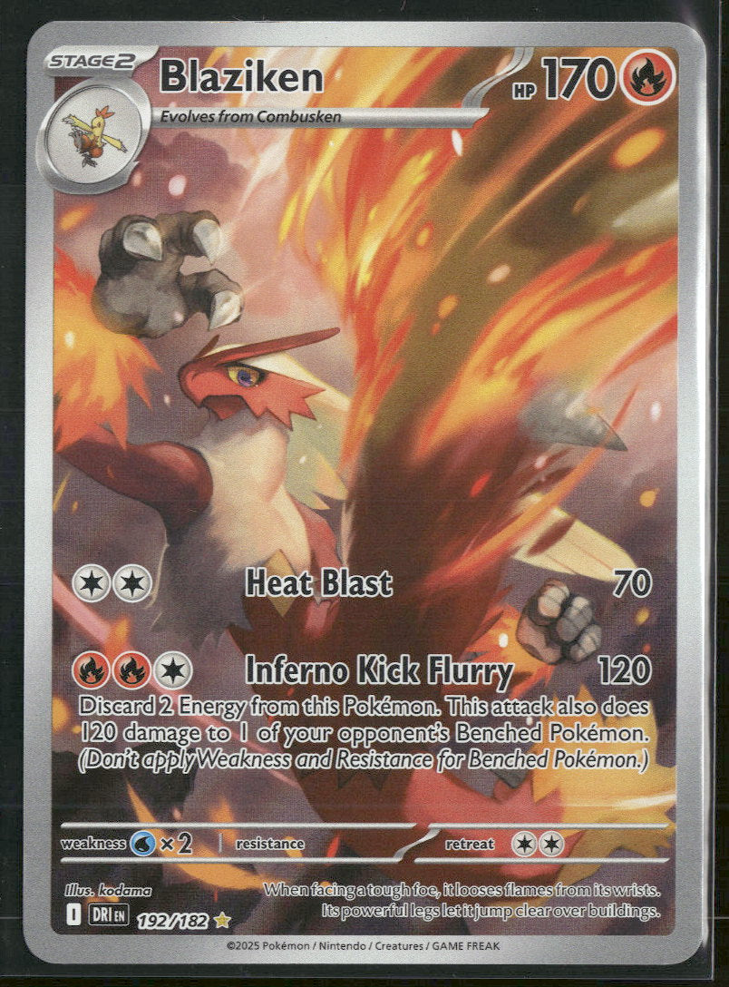 SV10: Destined Rivals Blaziken #192/182