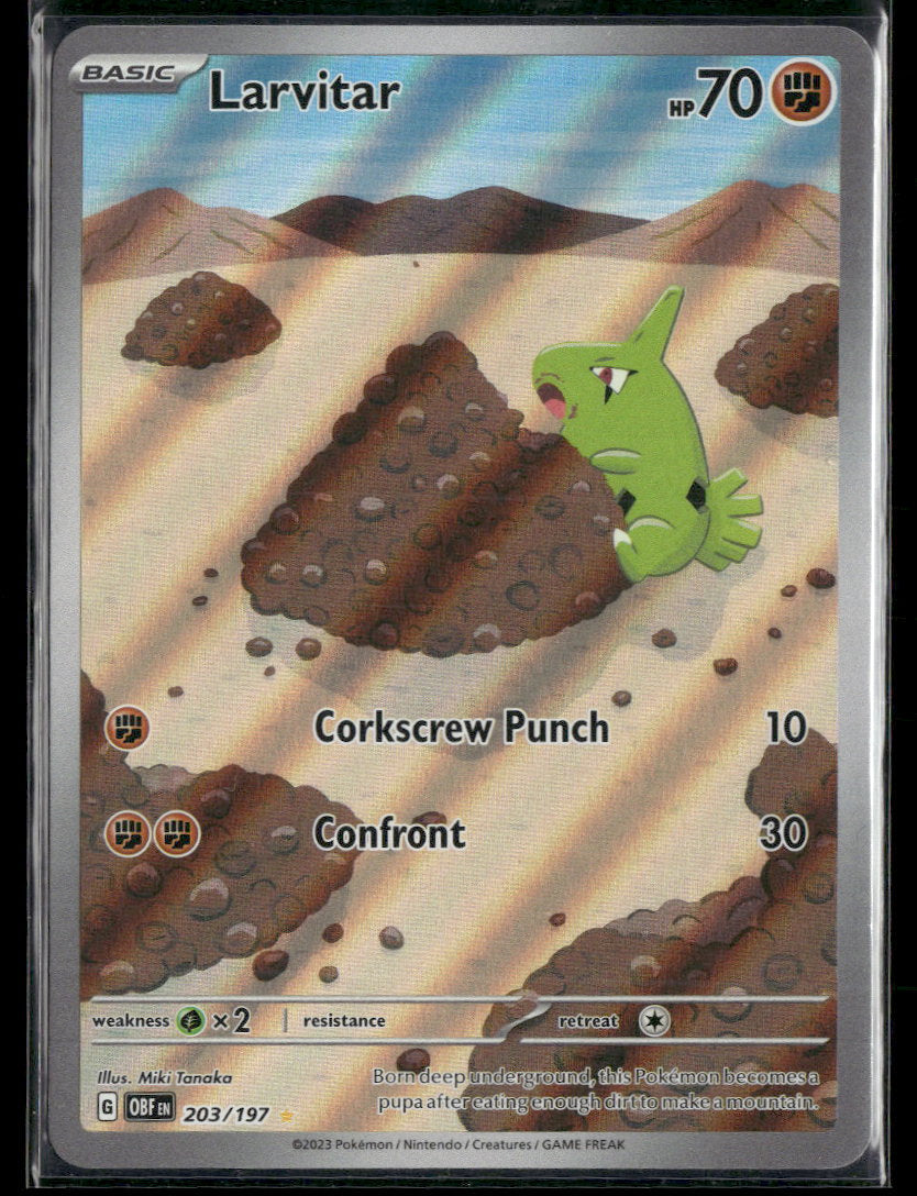 SV03: Obsidian Flames Larvitar #203/197