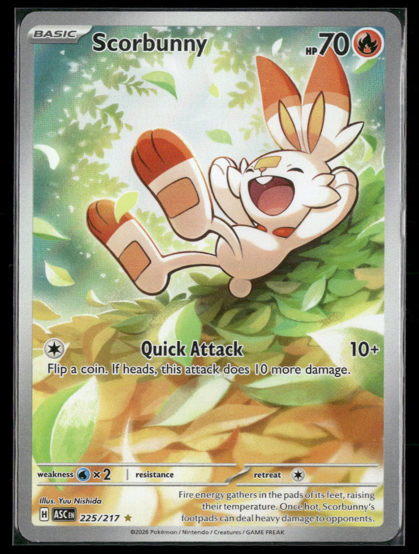 ME: Ascended Heroes Scorbunny #225/217