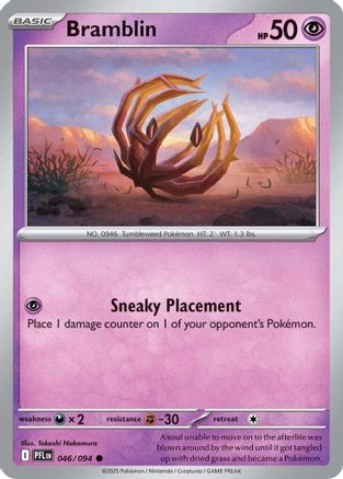 Bramblin 046 - ME02 Phantasmal Flames Reverse Holofoil