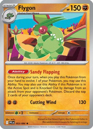 Flygon 053/094 - ME02 Phantasmal Flames Reverse Holofoil