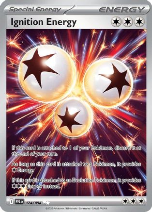 Ignition Energy 124 - ME02 Phantasmal Flames Holofoil