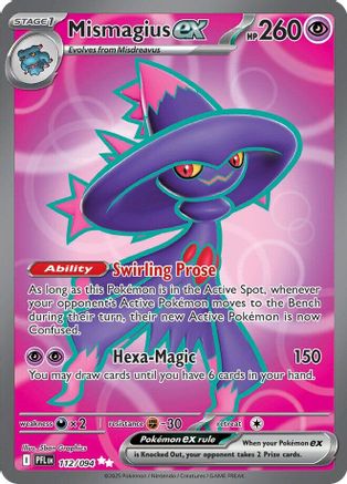 Mismagius ex 112/094 - ME02 Phantasmal Flames Holofoil
