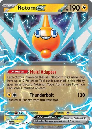 Rotom ex 029/094 - ME02 Phantasmal Flames Holofoil