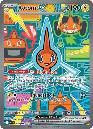 Rotom ex 126/094 - ME02 Phantasmal Flames Holofoil