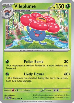 Vileplume 003 - ME02 Phantasmal Flames