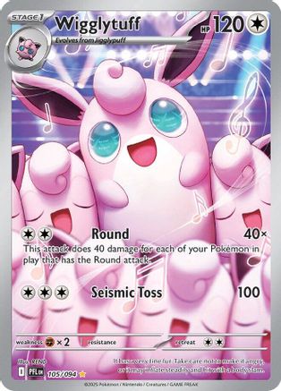 Wigglytuff 105/094 - ME02 Phantasmal Flames Holofoil