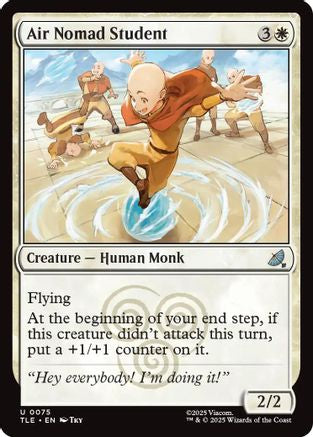 Air Nomad Student (TLE-075) - Avatar: The Last Airbender: Eternal-Legal