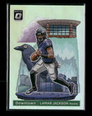 2024 Donruss Optic Downtown! Lamar Jackson #1