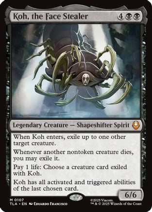Koh, the Face Stealer (TLA-107) - Avatar: The Last Airbender Foil