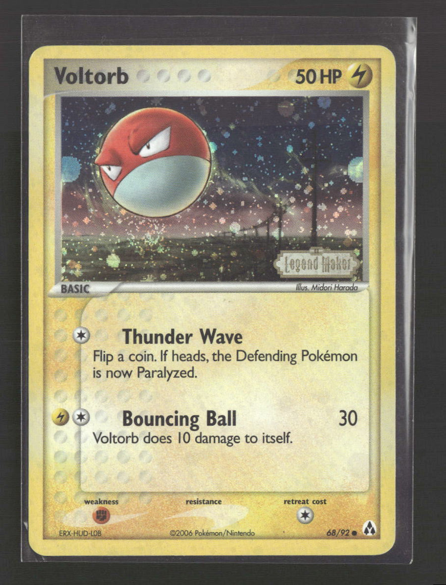 EX Legend Maker Voltorb Reverse Holo #68/92