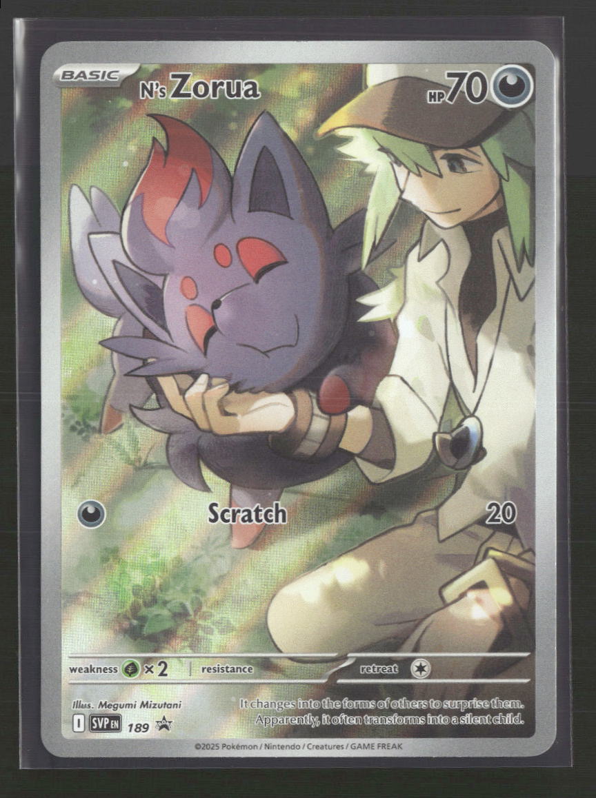 SV: Scarlet & Violet Promo Cards N's Zorua #189