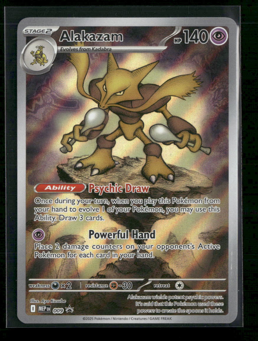 ME: Mega Evolution Promo Alakazam #009