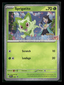 SV: Scarlet & Violet Promo Cards Sprigatito #191